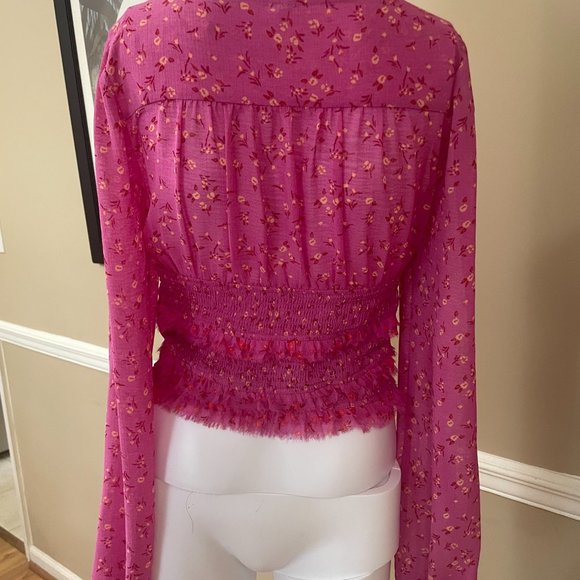 Free People Floral Top - Picture 3 of 4